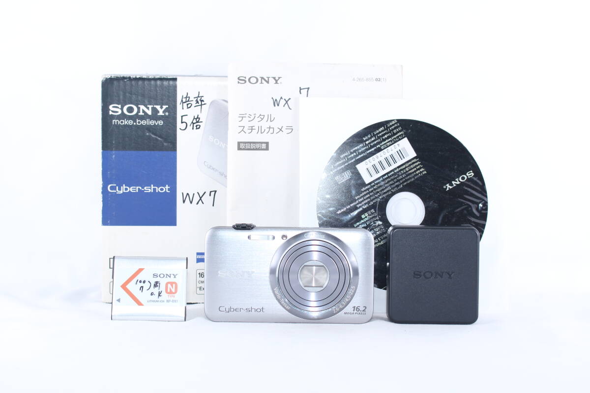 ★極上美品★ソニー SONY Cyber-shot DSC-WX7 ★完動★#D656