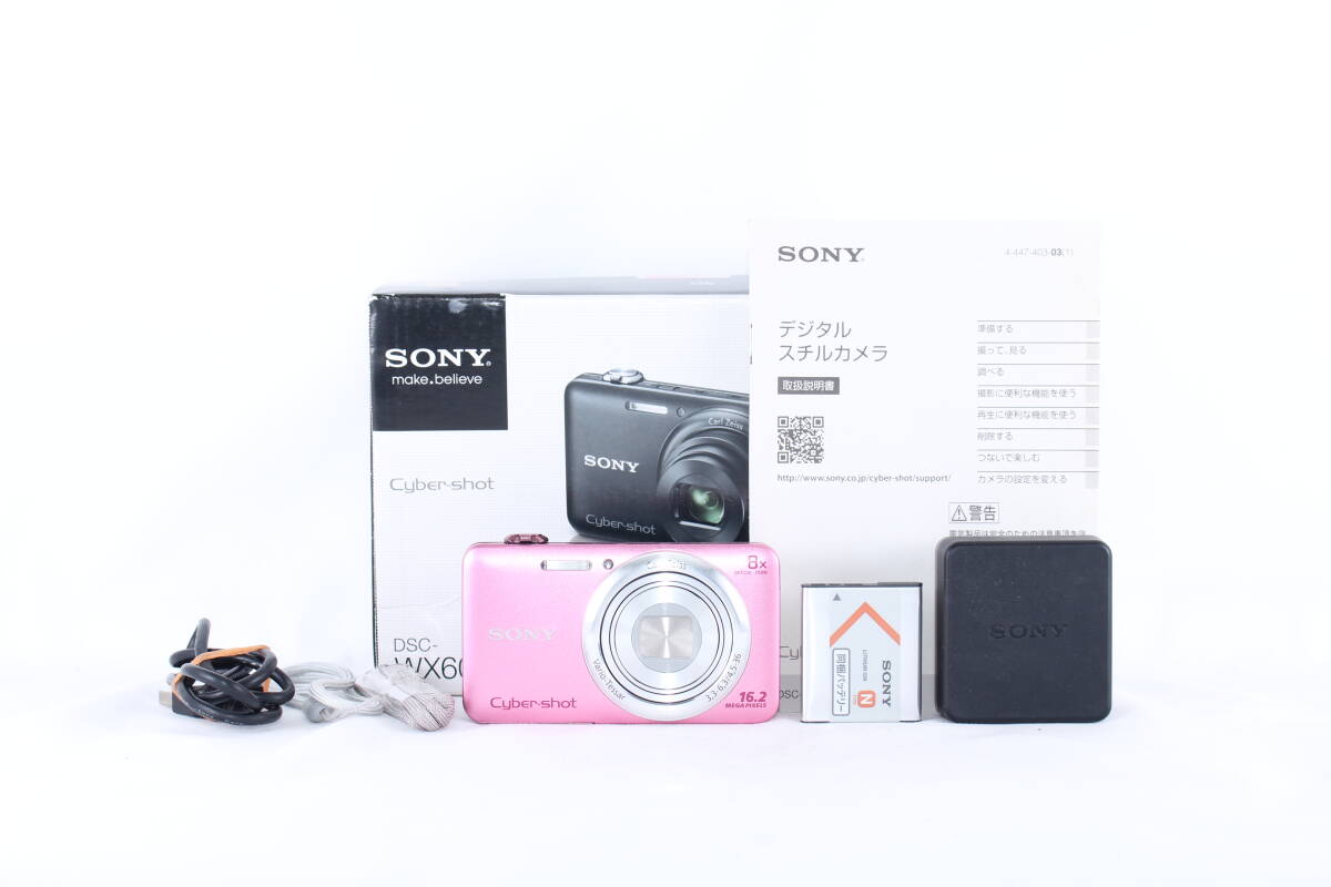 ★超極上★ソニー SONY Cyber-shot DSC-WX60 ★完動★#D706