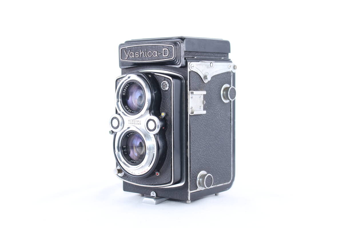 ★実用美品★ヤシカ Yashica-D Yashikor 80mm f3.5 ★動作OK★#