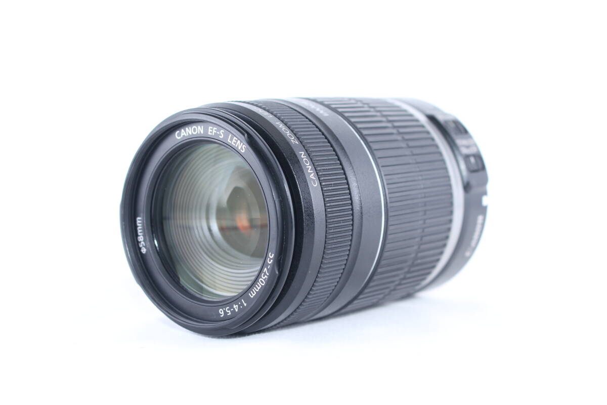 ★極美品★キャノン CANON EF-S 55-250mm F4-5.6 IS ★動作OK★#D676