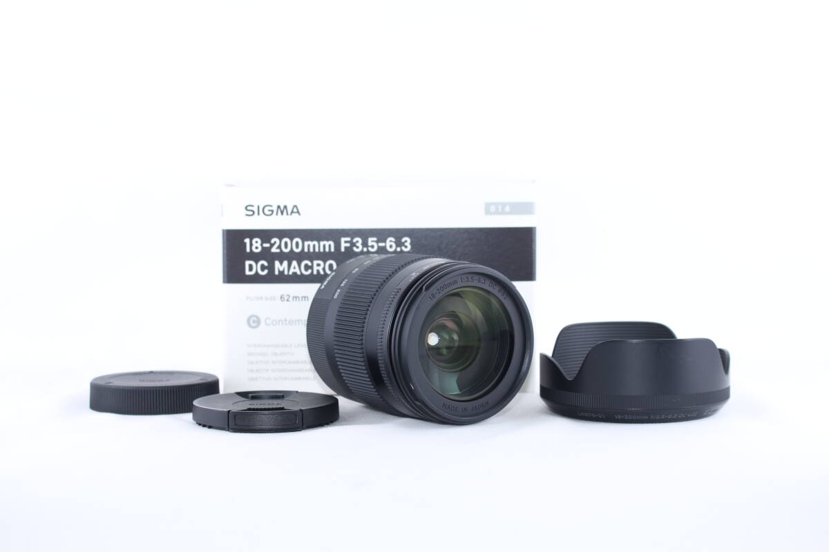 ★超極上★シグマ SIGMA Contemporary 18-200mm F3.5-6.3 DC MACRO OS HSM SAマウント ★完動★#D649