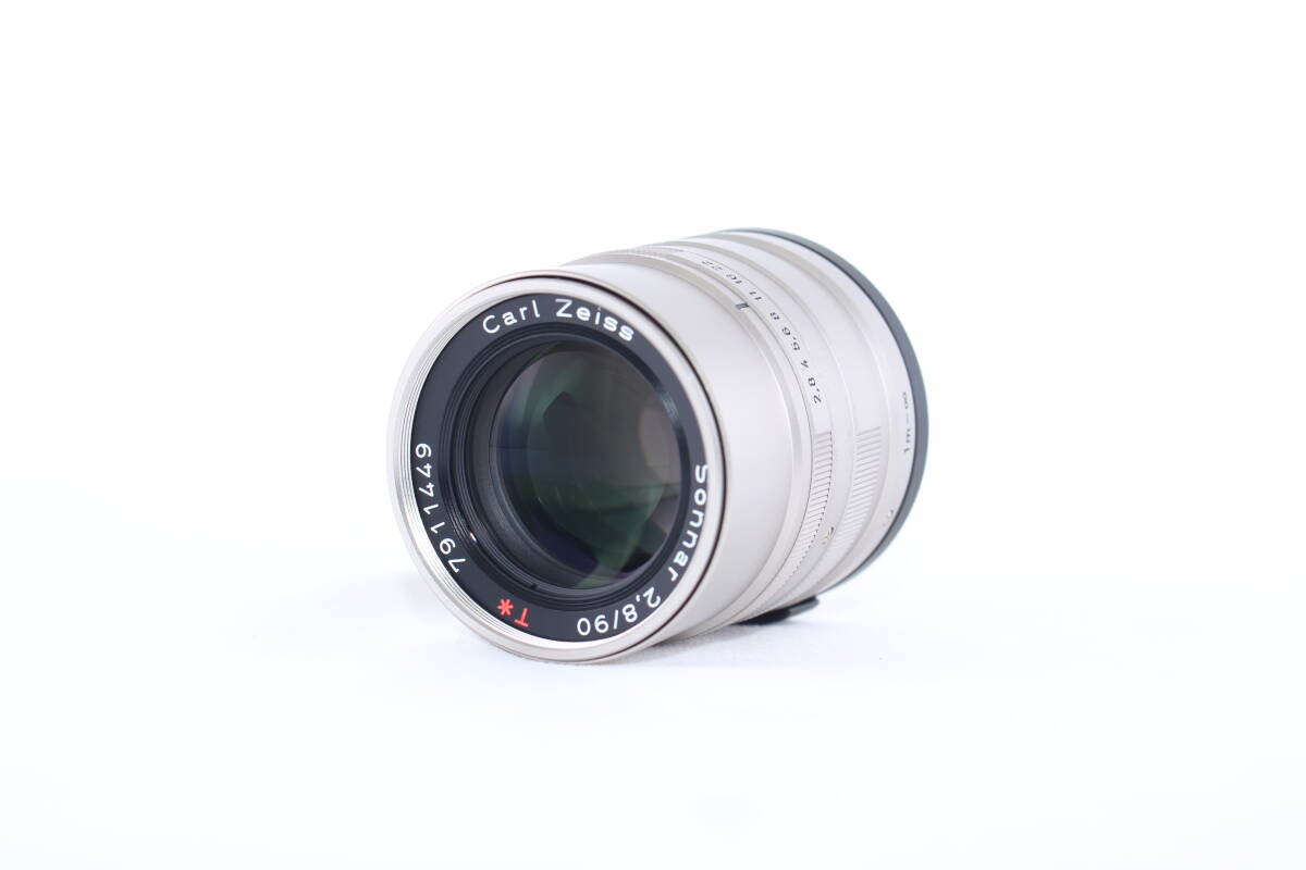 ★極上美品★コンタックス CONTAX Carl Zeiss Sonnar 90mm F2.8 T ★完動★#D767