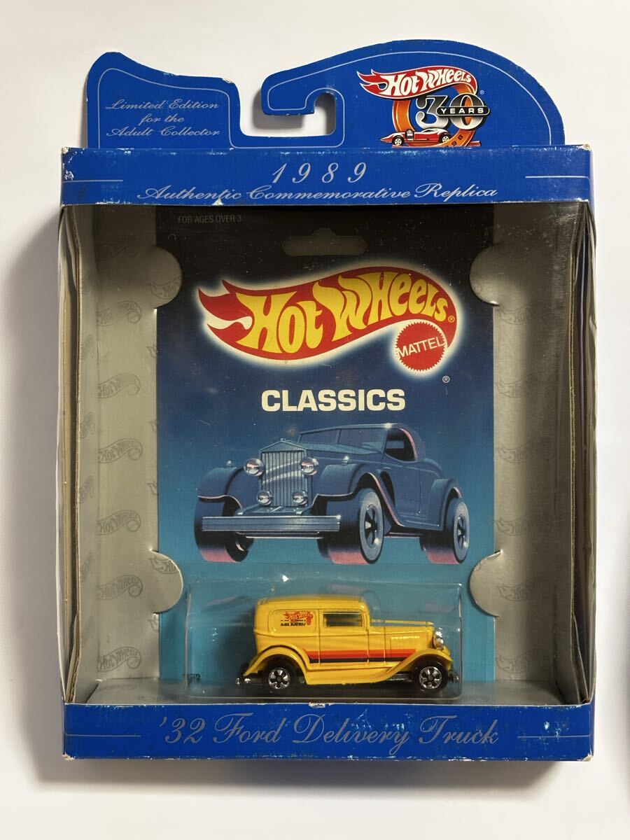 Hot Wheels 1989 Authentic Commemorative Replica 32 Ford Delivery Truck/ ホットウィール 32フォードデリバリートラック