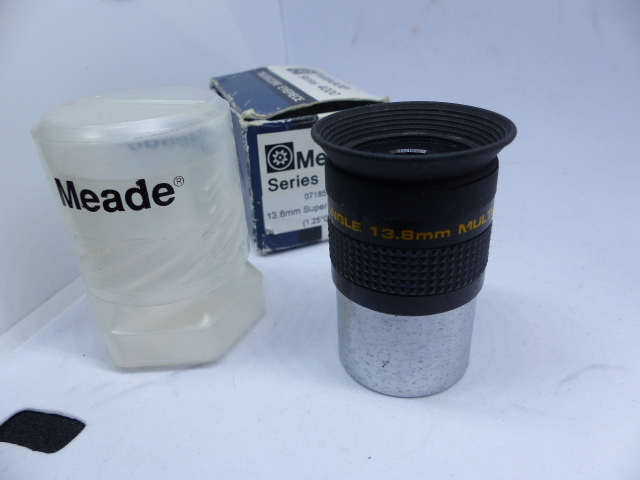MEADE 31.7 超広角 SUPER WIDE ANGLE 13.8㎜ MCアイピース 元箱付日本製
