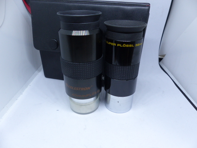 31.7 PL40㎜ MEADE SUPER PL32㎜ MCアイピース ハードケース付 美品