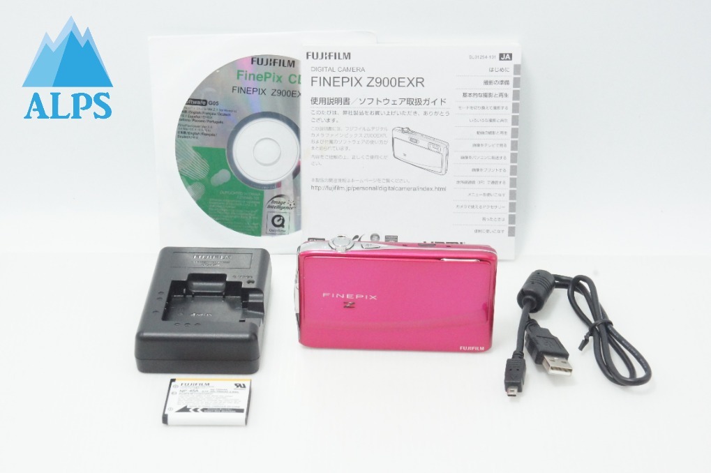 美品 FUJIFILM フジフィルム FinePix Z900EXR コンパクトデジタルカメラ ピンク 260604h【アルプスカメラ】