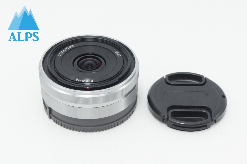 良品 SONY ソニー E 16mm F2.8 SEL16F28 Eマウント APS-C 単焦点レンズ 260619ac【アルプスカメラ】