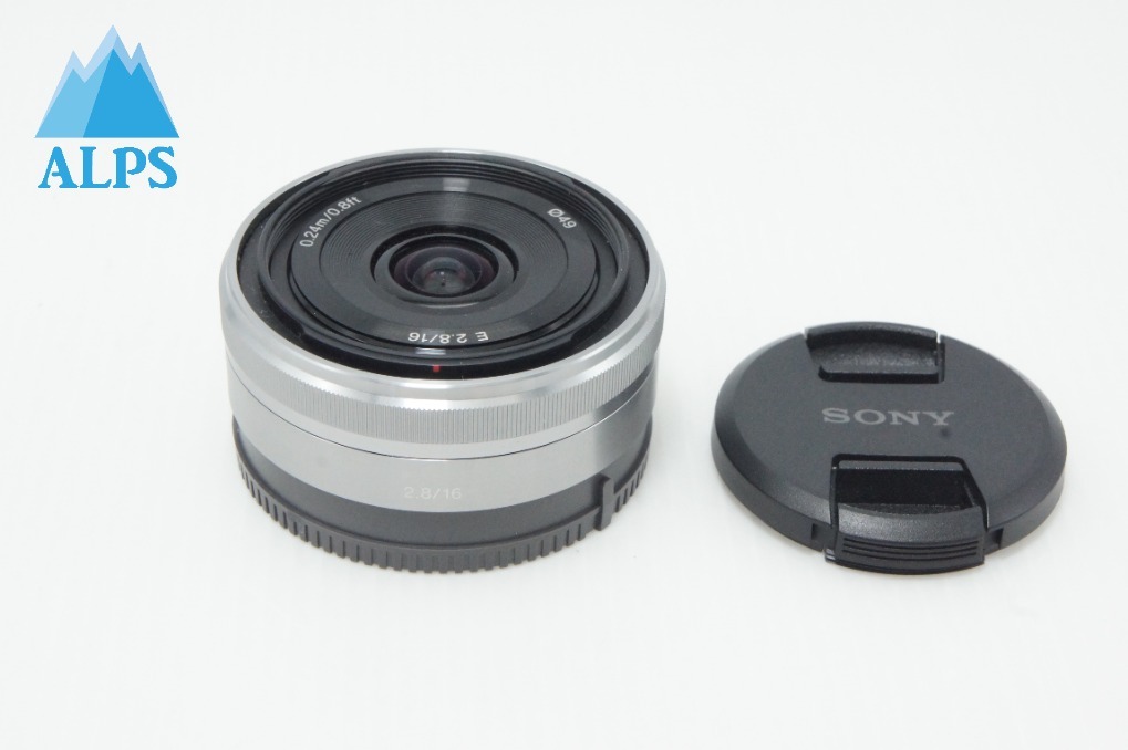 美品 SONY ソニー E 16mm F2.8 SEL16F28 Eマウント APS-C 単焦点レンズ 260620h【アルプスカメラ】