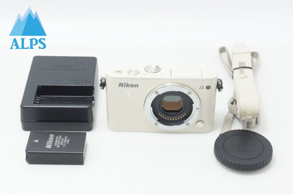 Nikon ニコン 1 J3 ボディ ミラーレス一眼カメラ ベージュ 260620l【アルプスカメラ】