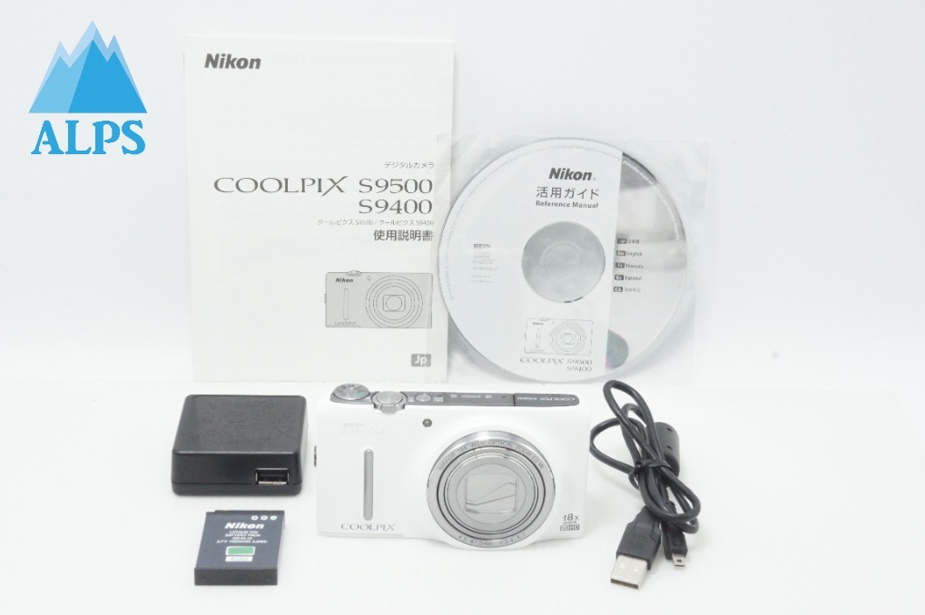 Nikon ニコン COOLPIX S9400 コンパクトデジタルカメラ エレガントホワイト 260623r【アルプスカメラ】