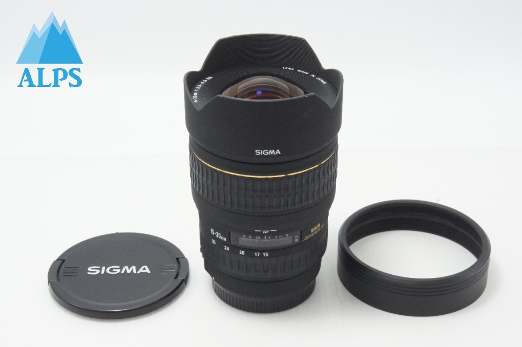SIGMA シグマ AF 15-30mm F3.5-4.5 EX DG ASPH IF Canon キヤノン EFマウント ズームレンズ 260624bs【アルプスカメラ】