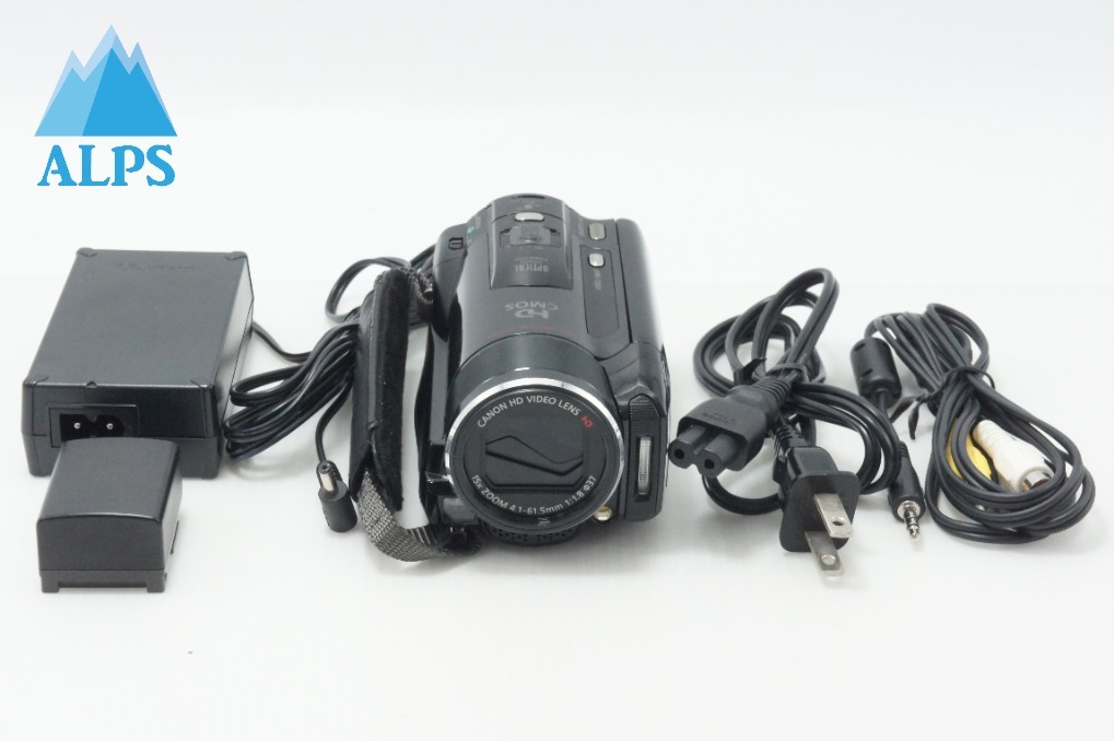 良品 Canon キヤノン iVIS HF M32 デジタルビデオカメラ ブラック 260624ar【アルプスカメラ】