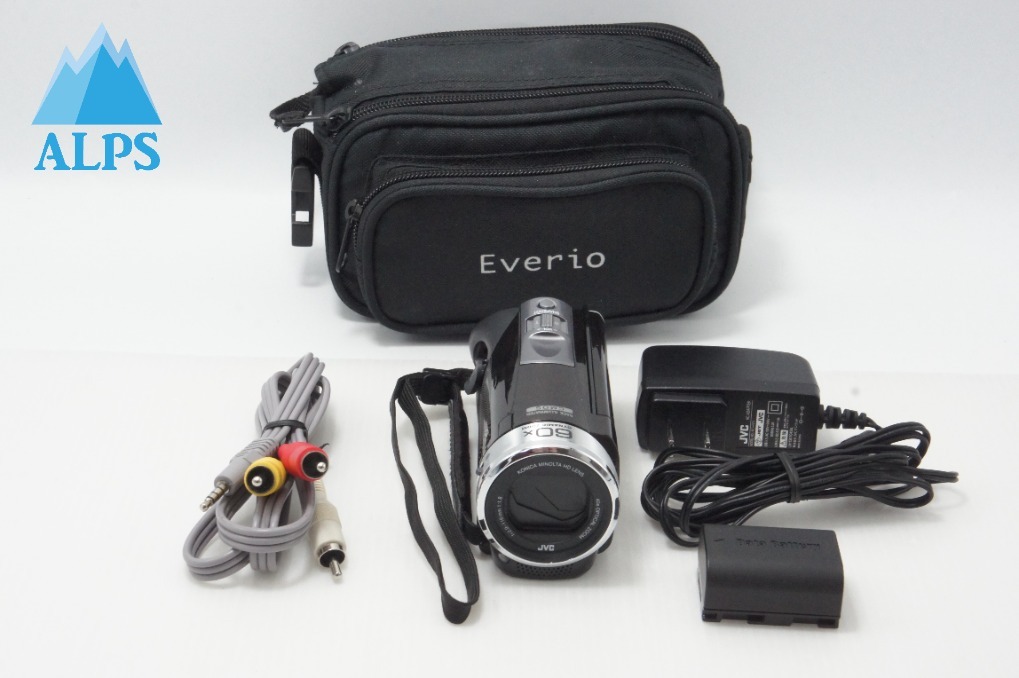 美品 JVC ケンウッド Everio GZ-E345 デジタルビデオカメラ アーバンブラウン ケース付 260624al【アルプスカメラ】