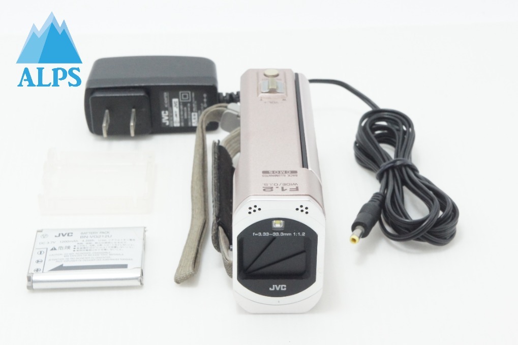 JVC ケンウッド GZ-V590 デジタルビデオカメラ ピンクゴールド 260624w【アルプスカメラ】