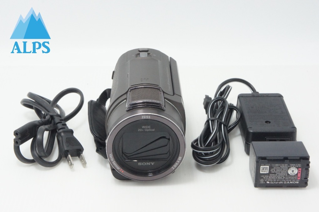 SONY ソニー Handycam FDR-AX40 デジタル4Kビデオカメラレコーダー ブラウン 260701t【アルプスカメラ】