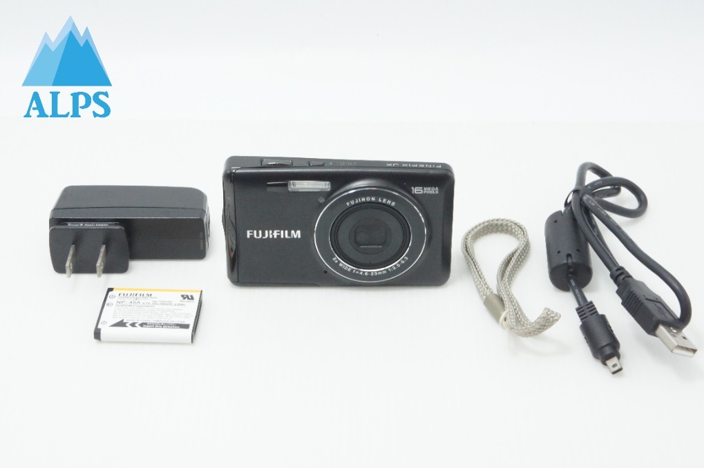 FUJIFILM フジフィルム FinePix JX700 コンパクトデジタルカメラ ブラック 260625n【アルプスカメラ】