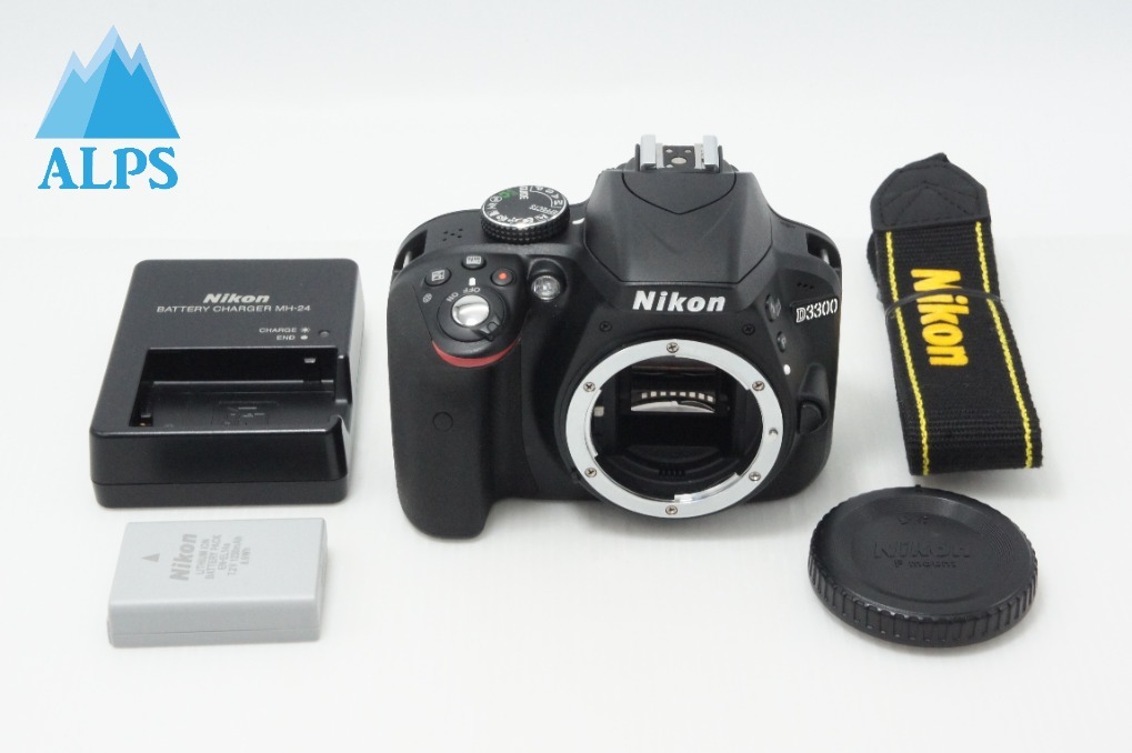 良品 Nikon ニコン D3300 ボディ デジタル一眼レフカメラ 260618ae【アルプスカメラ】