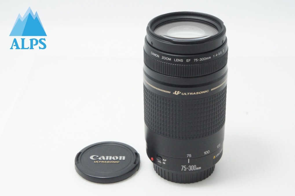 Canon キヤノン EF 75-300mm F4-5.6 II USM フルサイズ ズームレンズ 260703q【アルプスカメラ】