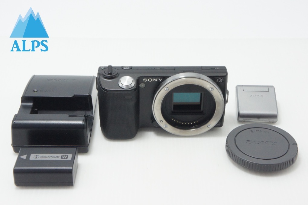 SONY ソニー NEX-5 ボディ ミラーレス一眼カメラ ブラック 260703w【アルプスカメラ】