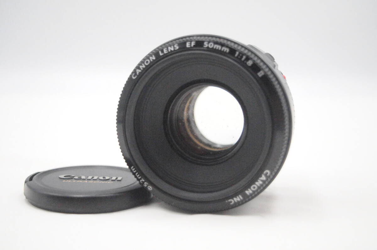 ★良品★CANON キヤノン EF 50mm F1.8 II★動作OK★D286★