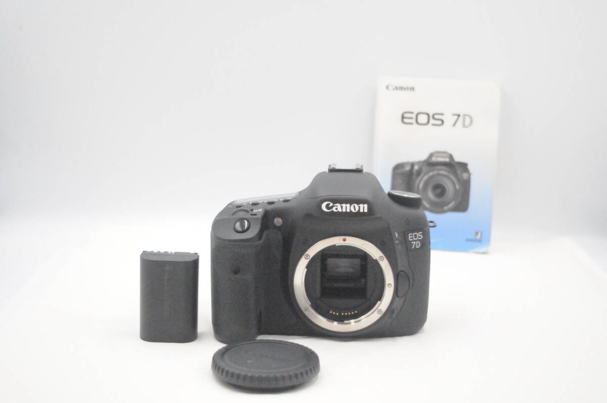 ★極上美品★CANON キヤノン EOS 7D★動作OK★H263★