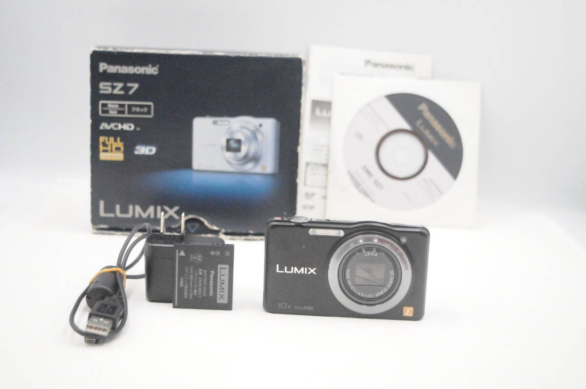 ★極上美品★Panasonic パナソニック Lumix DMC-SZ7★動作OK★