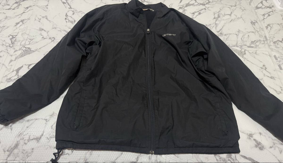 ★Carhartt カーハート ジャケット ナイロンジャケット ブラック　メンズ　XLサイズ相当