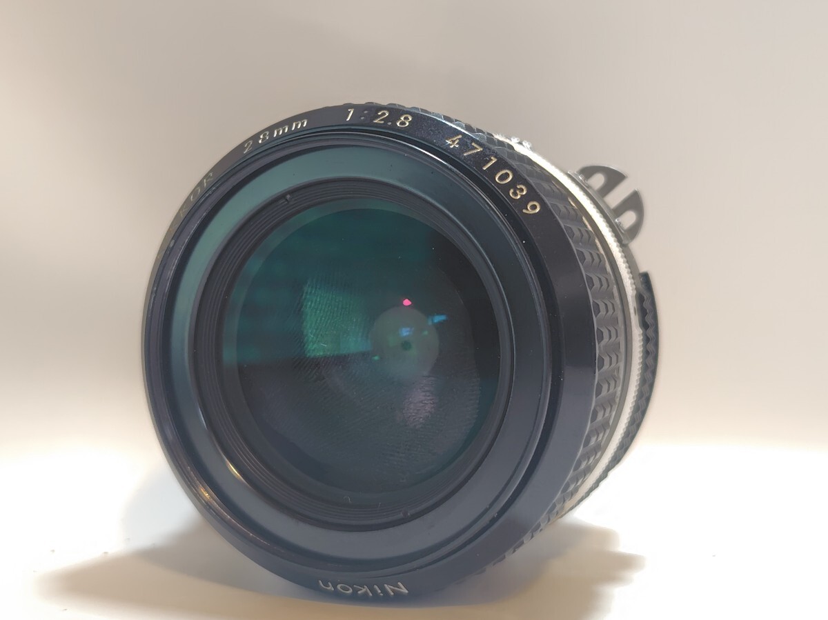 ★極上美品★NIKONニコン Ai NIKKOR 28mm F2.8単焦点 広角レンズ Fマウント #L289