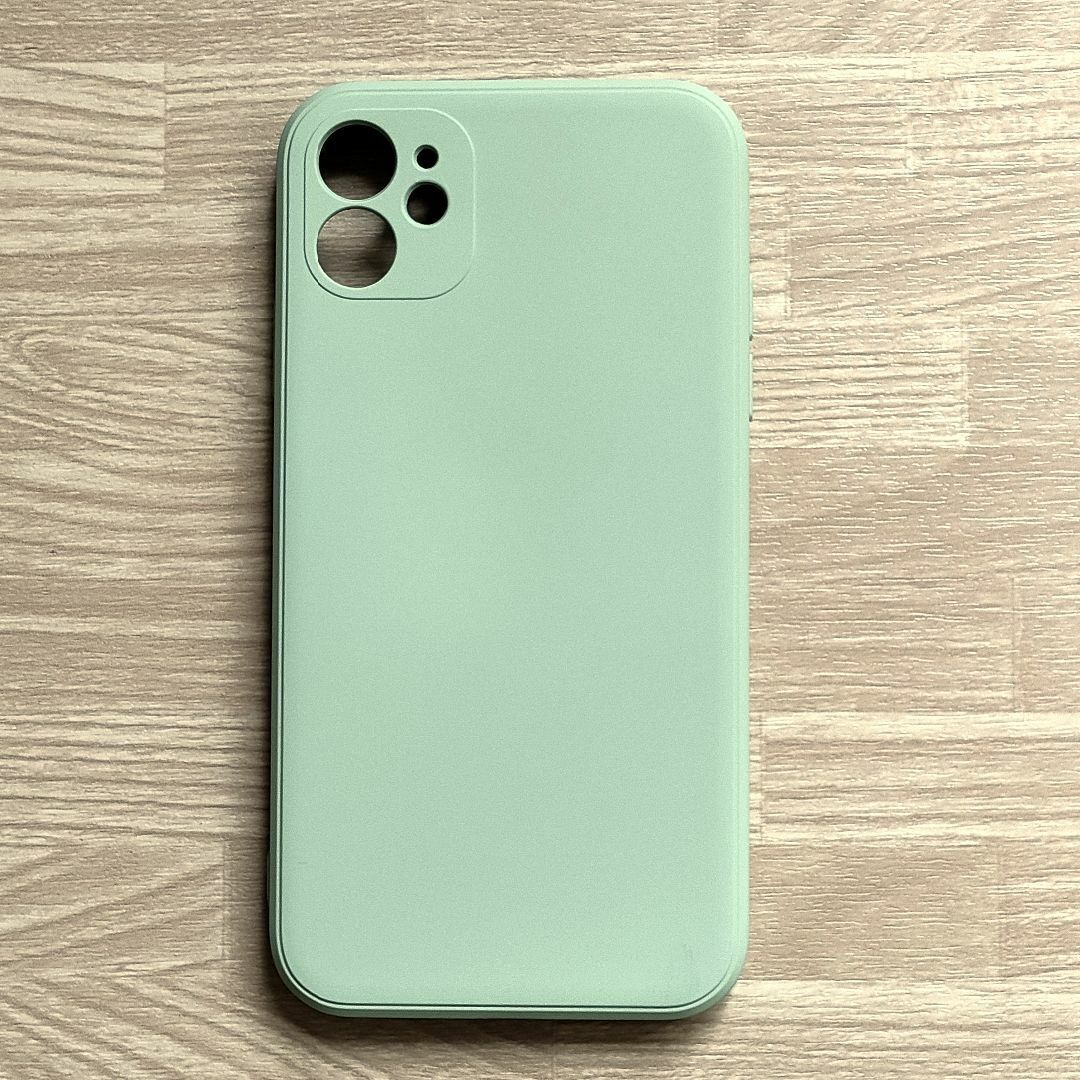 iPhone 11　ソフトケース　グリーン　管理176-25