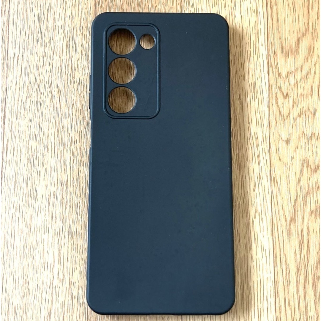 OPPO A5 5G ソフトケース カバー TPU ブラック　管理276-2