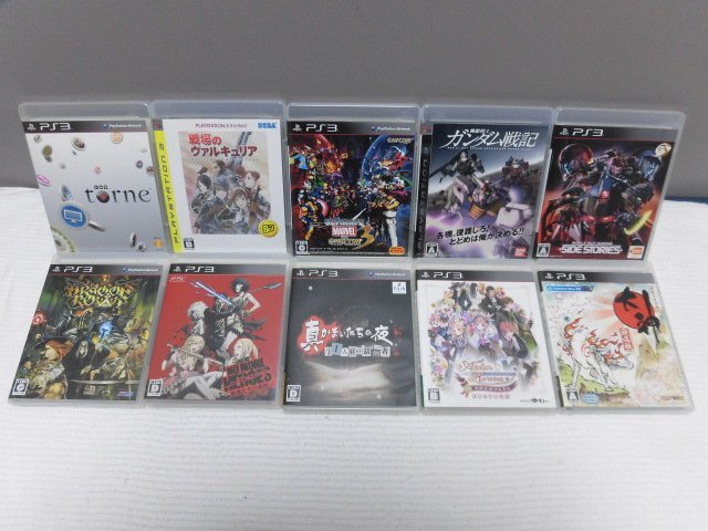 Ｇ16【PlayStation3 ソフト ガンダム/ノーモアヒーローズ/戦場のブァルキュリアなど 色々多数まとめて 計10点】PS3/プレステ/ゲーム