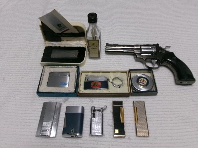 Ｃ203／ジャンク【アンティークライターまとめて CHEVRON(ペンギン)/PRINCE/BROTHER-LITEなど計11点 現状出品】喫煙具/コレクション