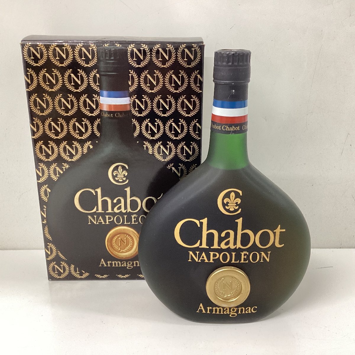 【未開栓】 Chabot NAPOLEON シャボー ナポレオン ブランデー アルマニャック Armagnac 700ml 40％ 古酒 箱有 保管品 現状品