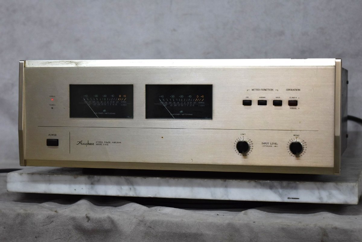 【J】ACCUPHASE P-400 パワーアンプ アキュフェーズ 3302247