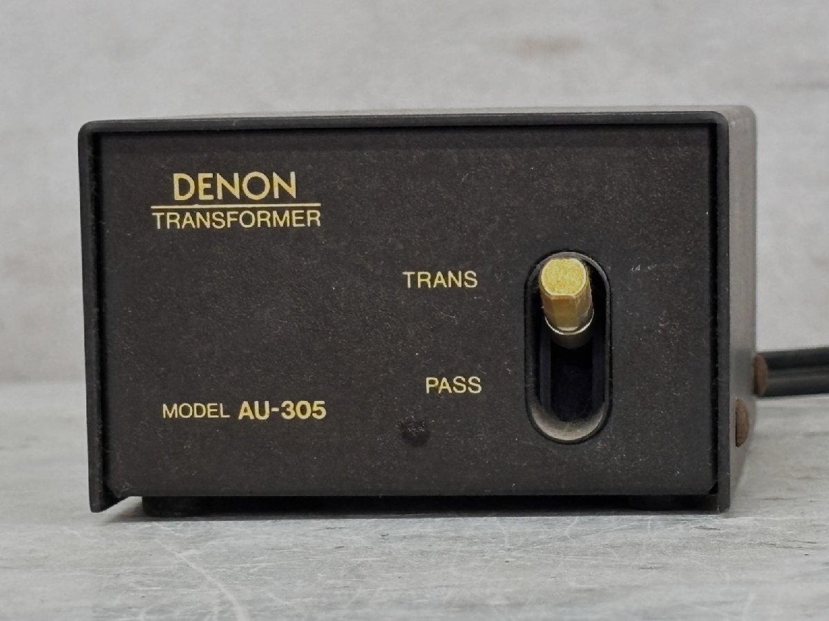 【G】DENON AU-305 昇圧トランス デノン 3302255
