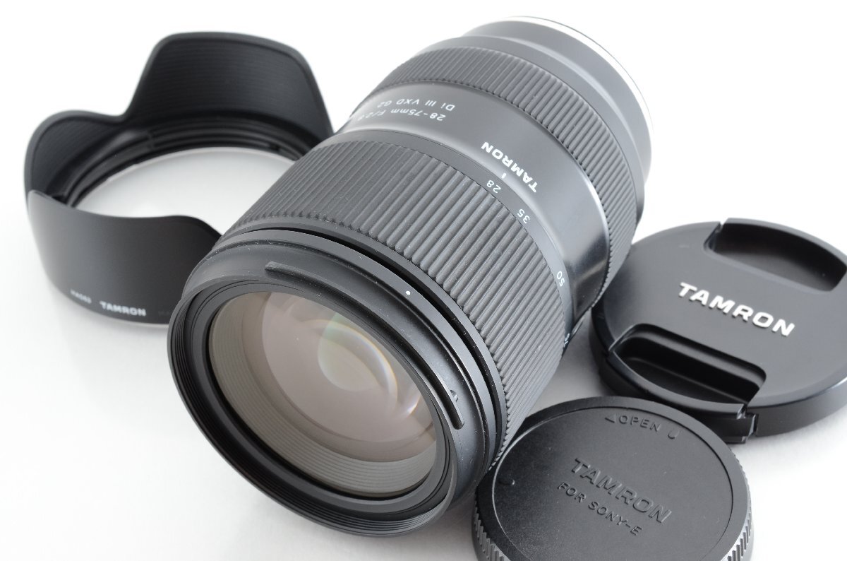 #C460 ★良品♪★TAMRON 28-75mm F2.8 Di III VXD G2 A063S for ソニーEマウント タムロン SONY