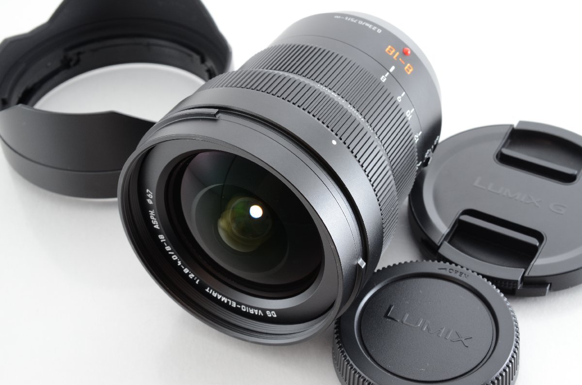 #C473 ★良品♪★Panasonic LEICA DG VARIO-ELMARIT 8-18mm F2.8-4.0 ASPH. H-E08018 パナソニック ライカ