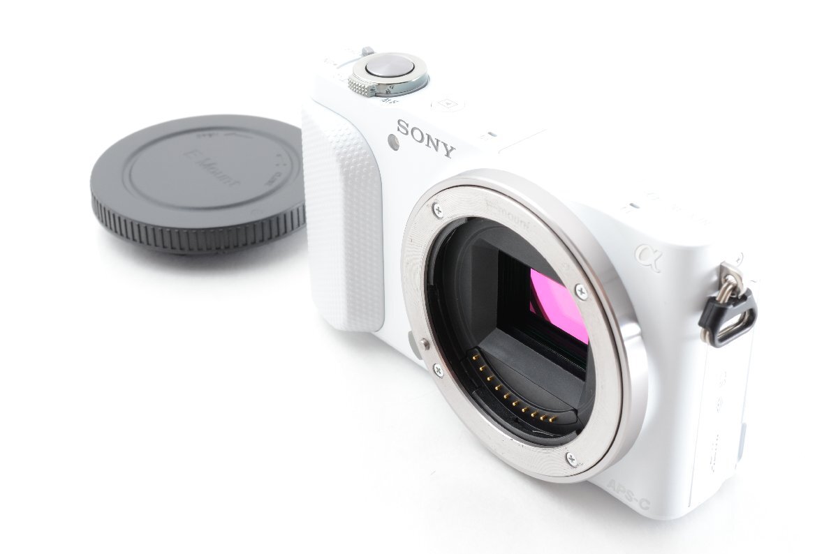 #C474 ★良品♪★SONY NEX-3N ボディ ホワイト ソニー