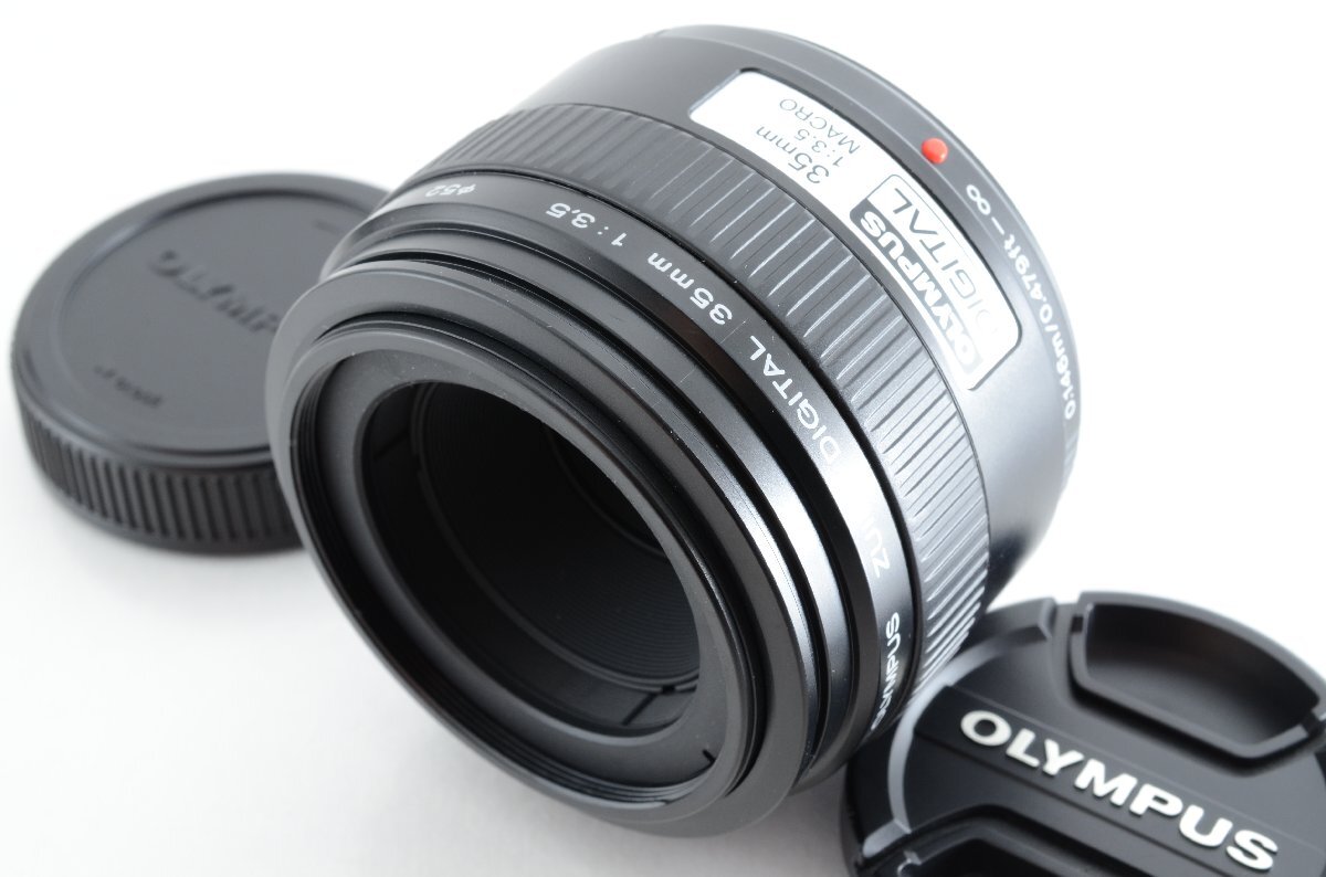 #C476 ★極上品！★OLYMPUS ZUIKO DIGITAL 35mm F3.5 MACRO オリンパス ズイコーデジタル マクロ