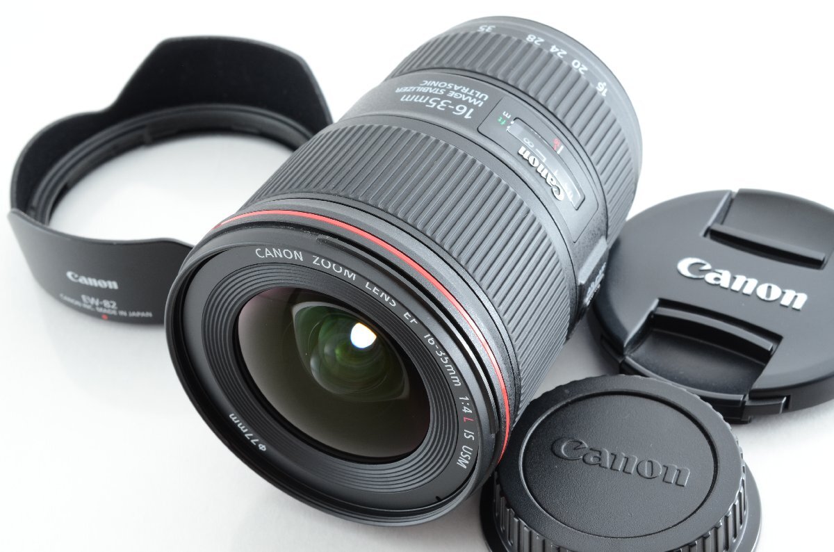 #C491 ★極上品！★CANON EF 16-35mm F4 L IS USM キヤノン