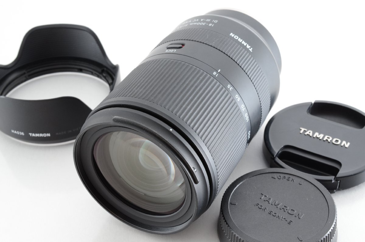 #C493 ★良品♪★TAMRON 18-300mm F3.5-6.3 Di III-A VC VXD B061 for SONY E-mount タムロン ソニー