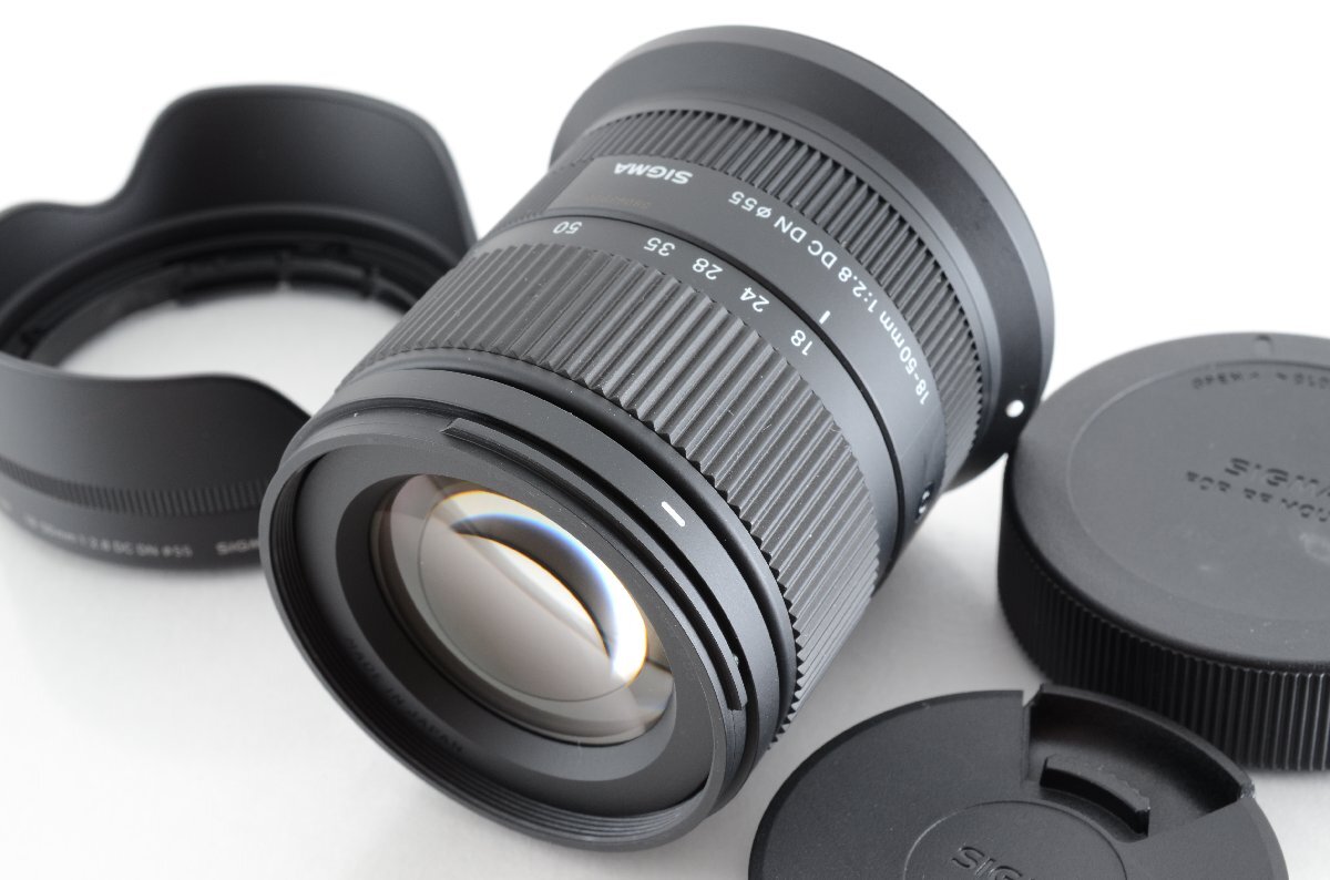 #C496 ★極上品！★SIGMA 18-50mm F2.8 DC DN Contemporary for Canon RF-mount シグマ キヤノン