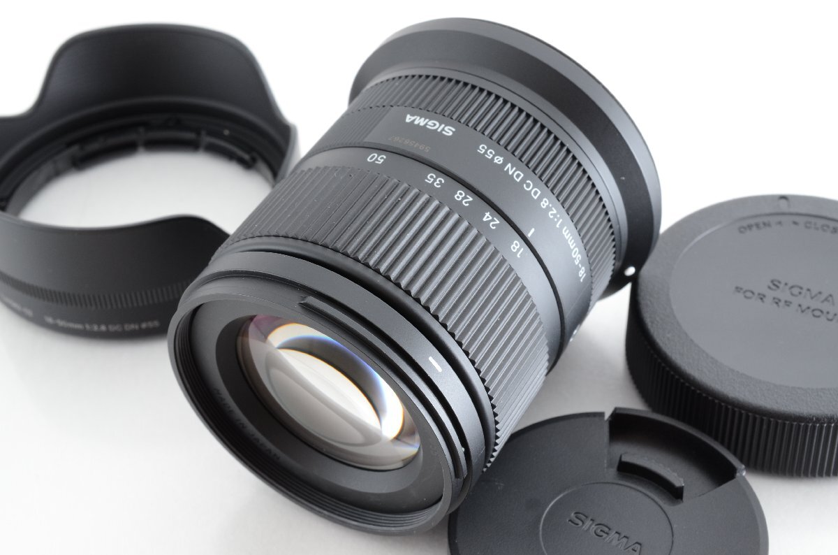 #C510 ★極上品！★SIGMA 18-50mm F2.8 DC DN Contemporary for Canon RF-mount シグマ キヤノン
