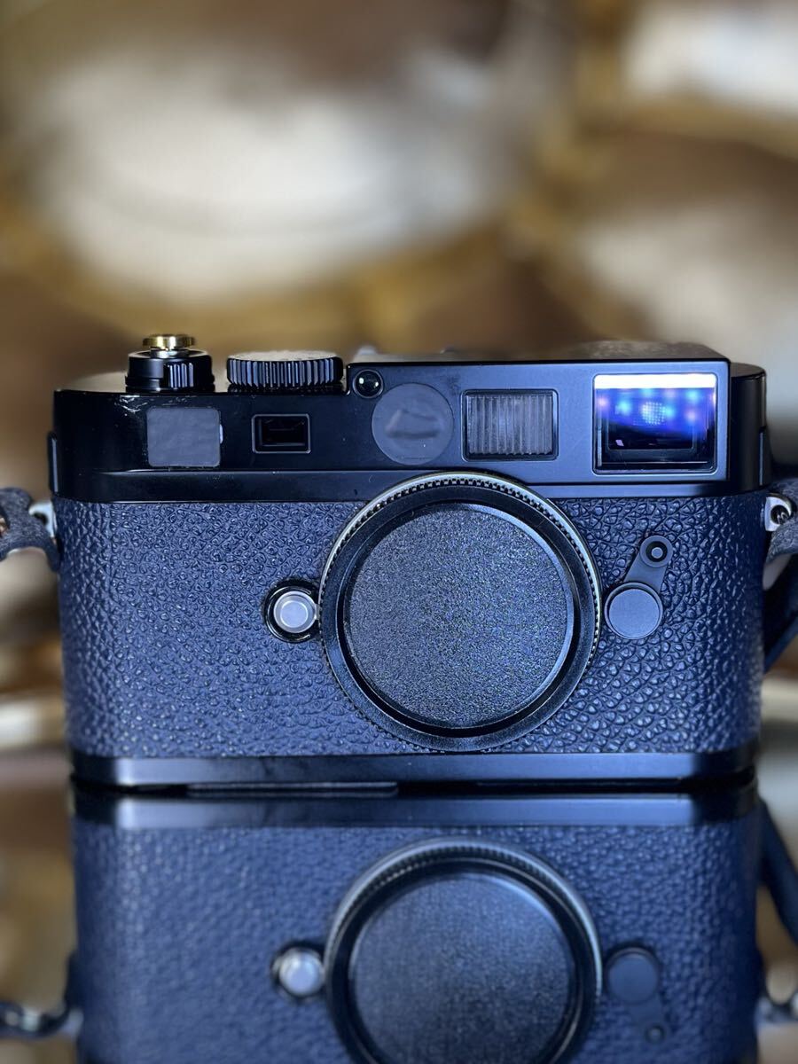 美品 ライカ Leica M9 センサーガラス交換済 新品張り革 動作良好 LEICA