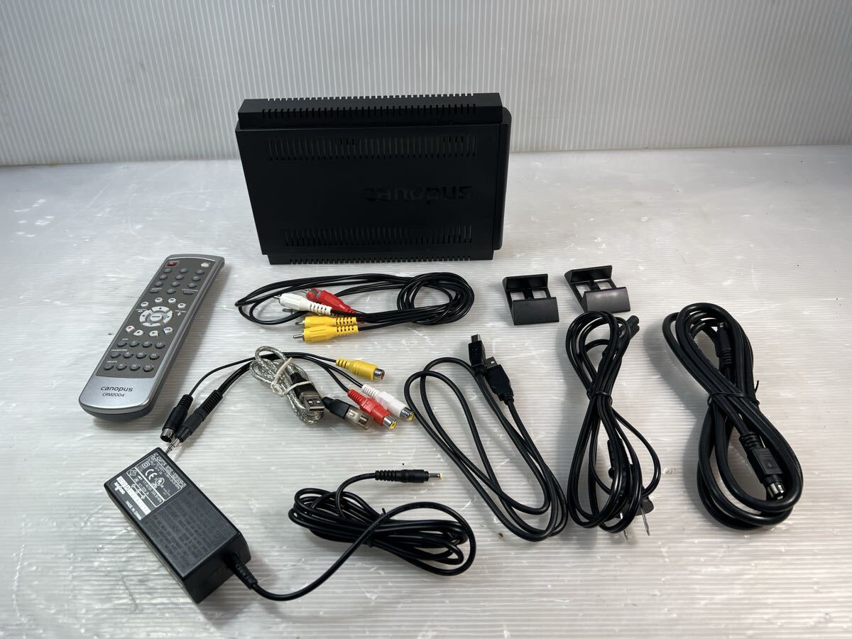 canopusMTU2400 USB2 ビデオキャプチャユニット中古品