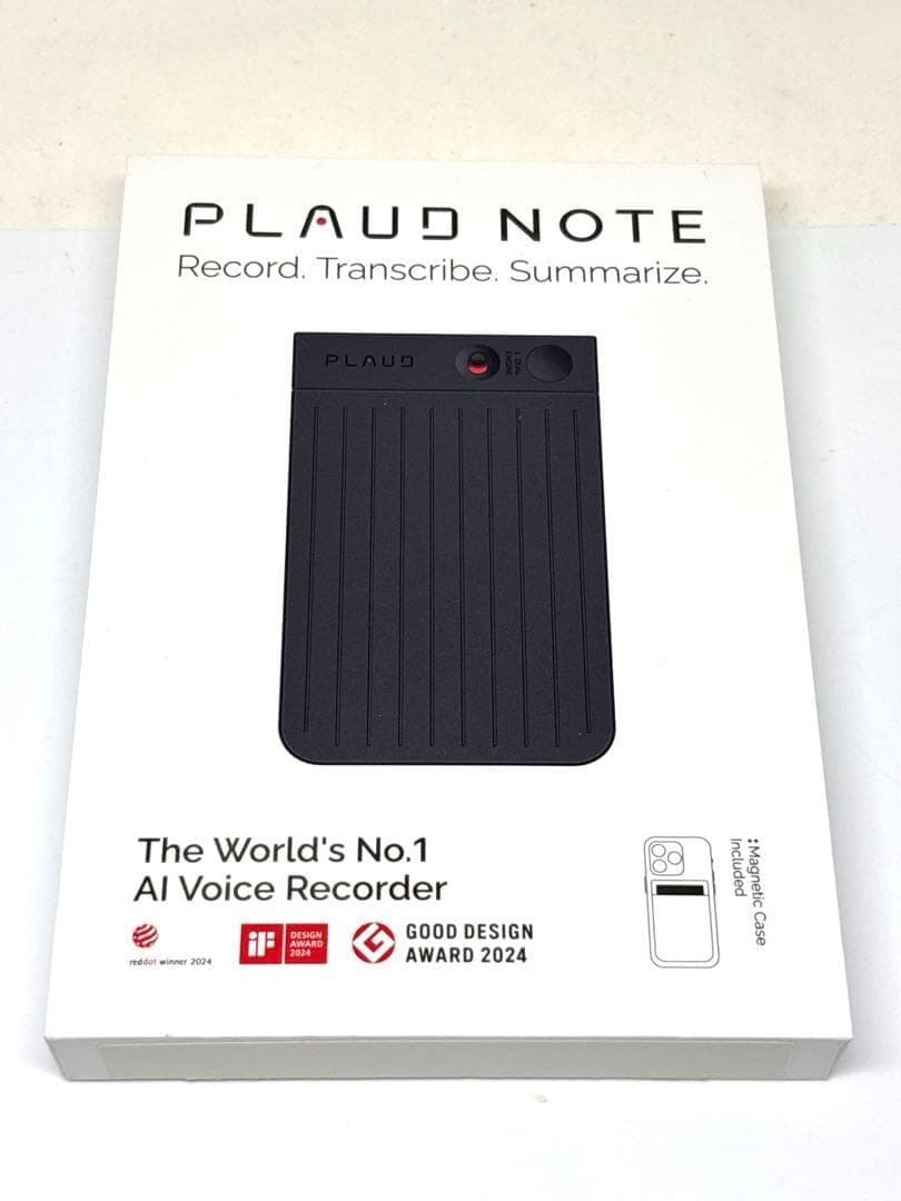 話題のAI録音機！PLAUD NOTE AIボイスレコーダー 美品