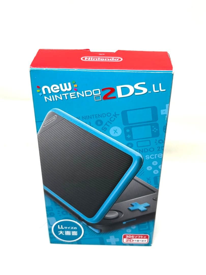希少品！New Nintendo 2DS LL 本体 ブラック×ターコイズ