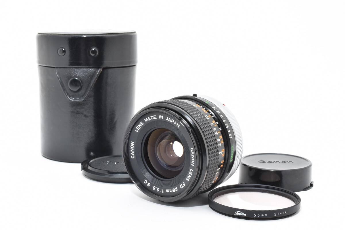 【美品】Canon FD 28mm f/2.8 s.c. #679