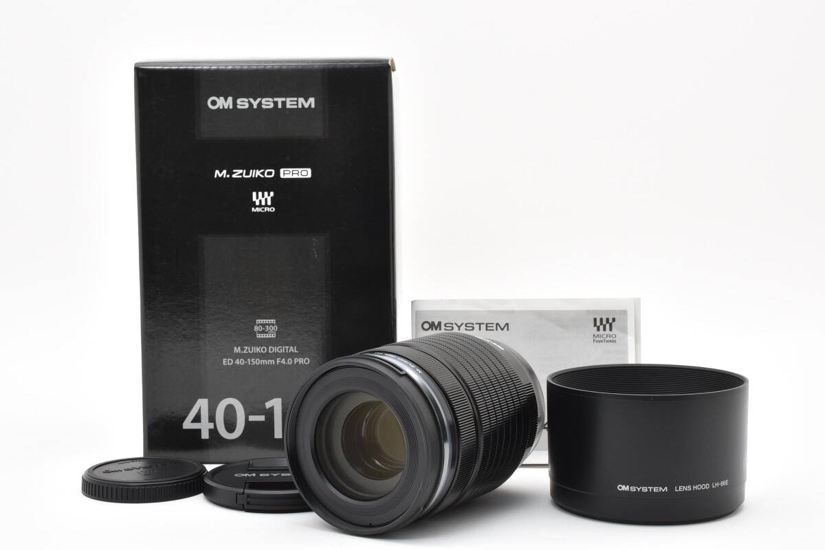 【ほぼ未使用】OM SYSTEM M.Zuiko Digital ED 40-150mm f/4 PRO #728