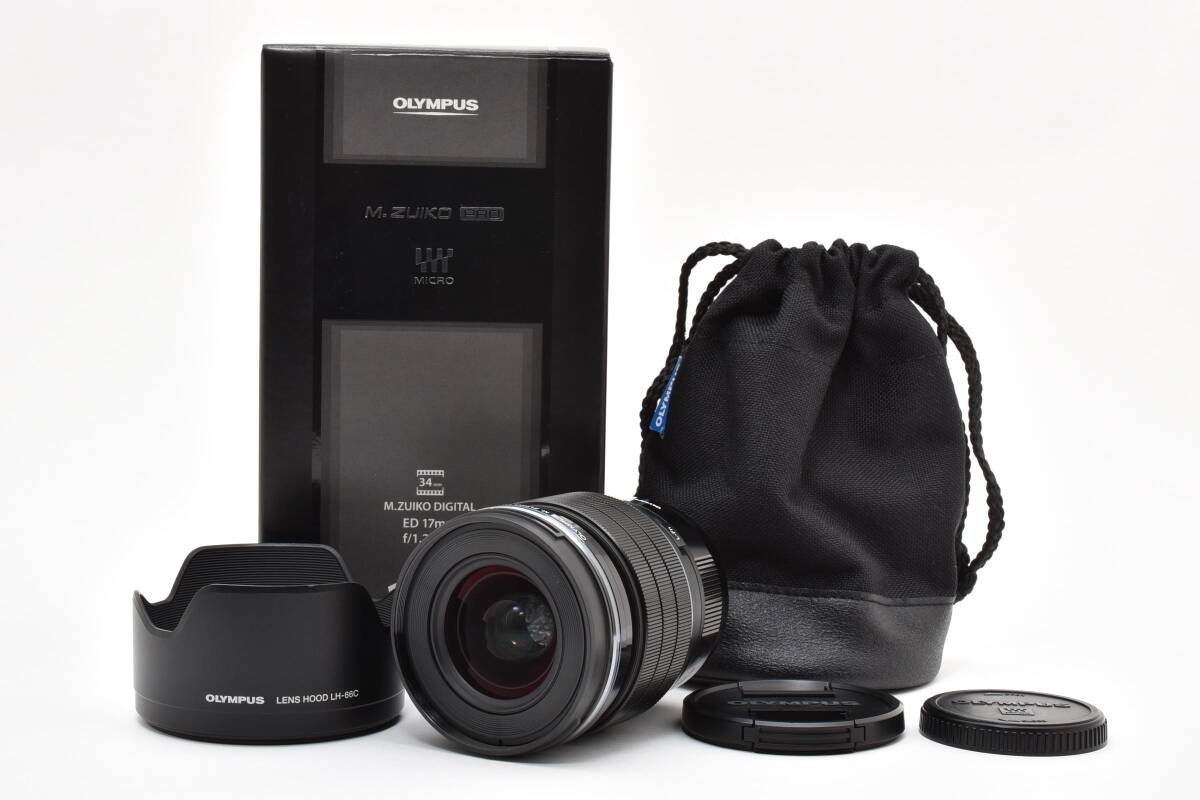 【超美品】Olympus Digital 17mm f1.2 M.Zuiko PRO ED #738